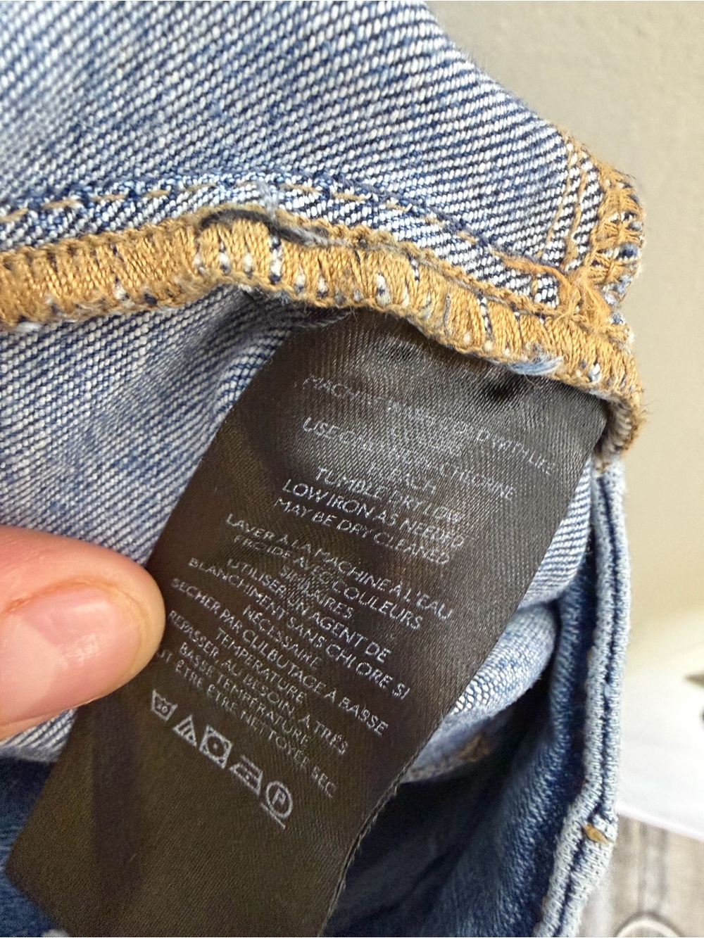 FREE PEOPLE We The Free Jayde Flare Jeans Women's Sz 28 Blue Light Wash Boho 70s - Picture 7 of 10